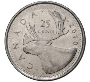 25 центов 2010 года Канада — Фото №1
