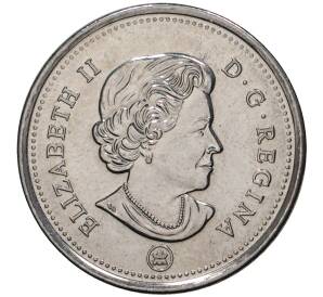 25 центов 2014 года Канада — Фото №2