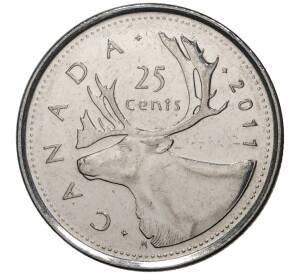 25 центов 2011 года Канада — Фото №1