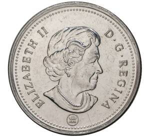 25 центов 2011 года Канада — Фото №2