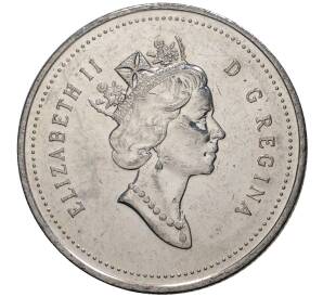 25 центов 1993 года Канада — Фото №2