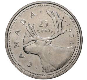 25 центов 1994 года Канада — Фото №1
