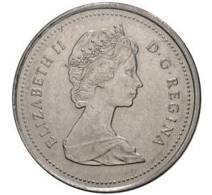 25 центов 1987 года Канада — Фото №2