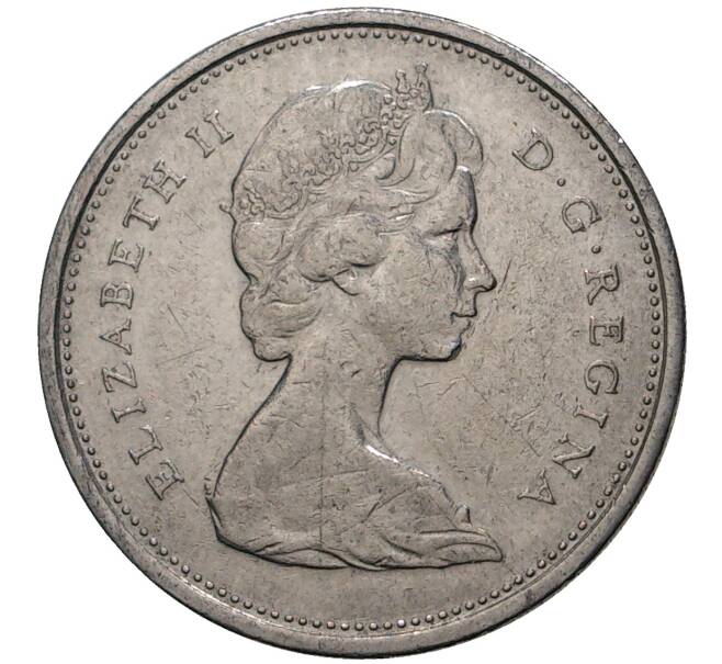 Монета 25 центов 1974 года Канада (Артикул M2-35269)