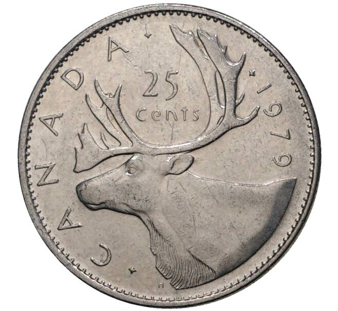 Монета 25 центов 1979 года Канада (Артикул M2-35270)