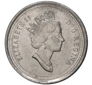 10 центов 1999 года Канада — Фото №2