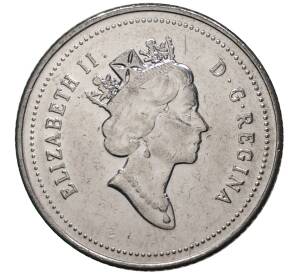 10 центов 1994 года Канада — Фото №2