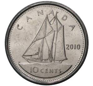 10 центов 2010 года Канада — Фото №1