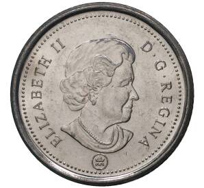 10 центов 2010 года Канада — Фото №2