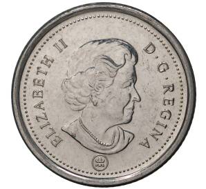 10 центов 2008 года Канада — Фото №2