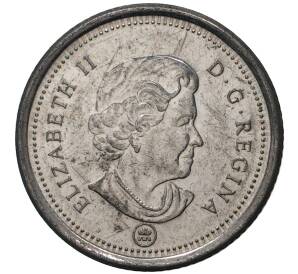 10 центов 2009 года Канада — Фото №2