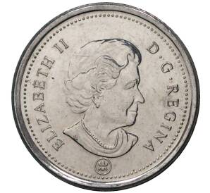 10 центов 2012 года Канада — Фото №2