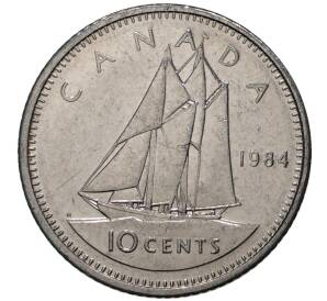 10 центов 1984 года Канада — Фото №1