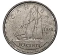 Монета 10 центов 1986 года Канада (Артикул M2-33121)