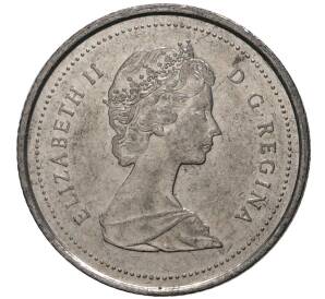 10 центов 1986 года Канада
