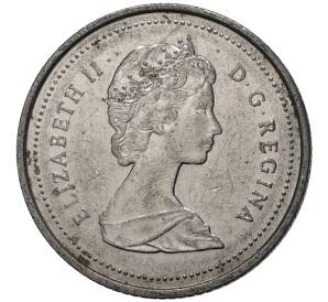 10 центов 1987 года Канада — Фото №2