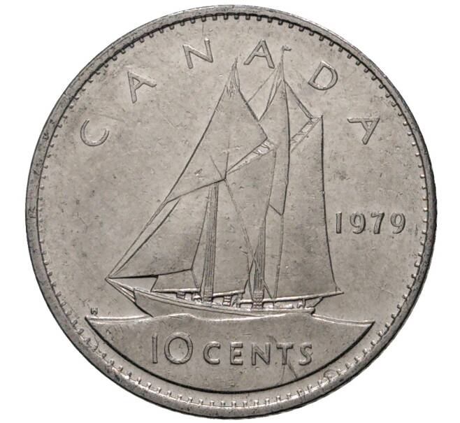 Монета 10 центов 1979 года Канада (Артикул M2-33114)