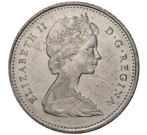 10 центов 1973 года Канада — Фото №2