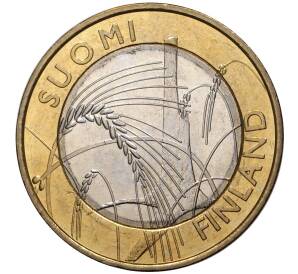 5 евро 2011 года Финляндия «Исторические регионы Финляндии — Савония» — Фото №1