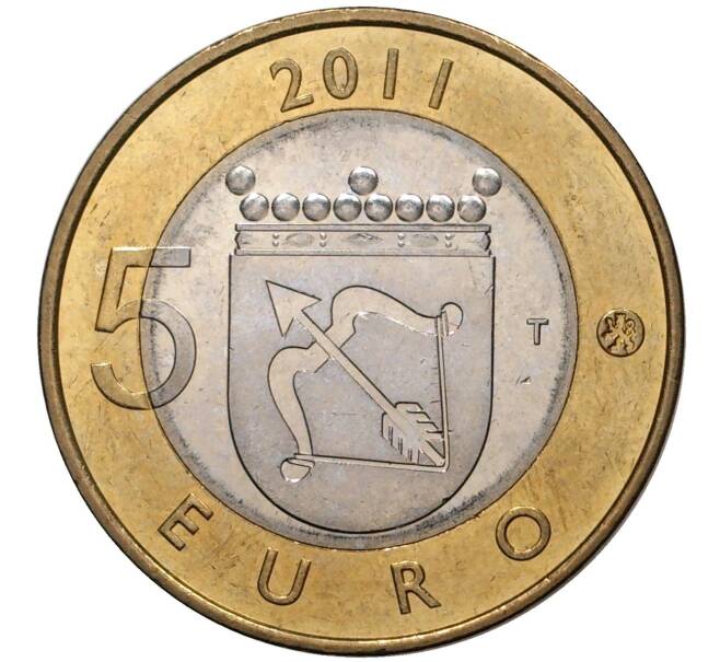 Монета 5 евро 2011 года Финляндия «Исторические регионы Финляндии — Савония» (Артикул: M2-48709) — Фото №2