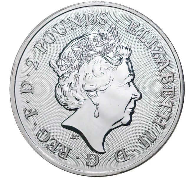 Монета 2 фунта 2021 года Великобритания «Робин Гуд» (Артикул M2-48828)