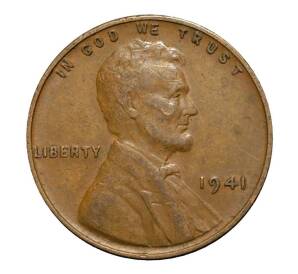 1 цент 1941 года — Фото №1