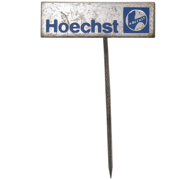 Значок «Hoechst» (Немецкая химическая компания) (Артикул H4-0847)