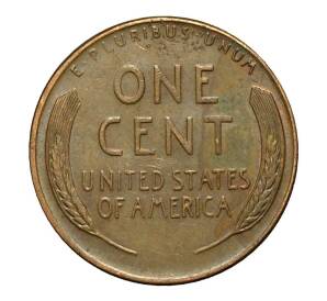 1 цент 1958 года D США — Фото №2