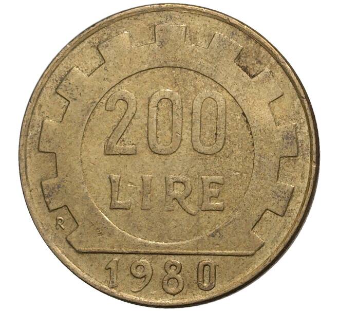 Монета 200 лир 1980 года Италия (Артикул: M2-4115) — Фото №1