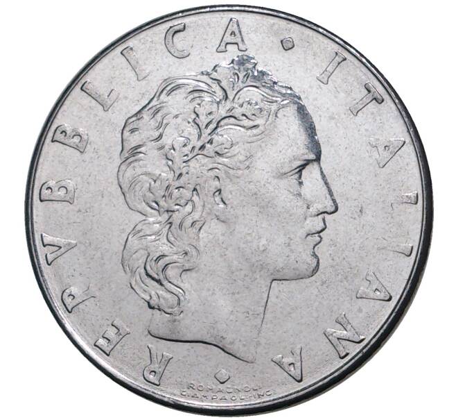 Монета 50 лир 1979 года Италия (Артикул: M2-4678) — Фото №2