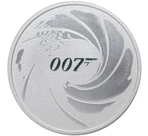 1 доллар 2020 года Тувалу «Джеймс Бонд — Агент 007»