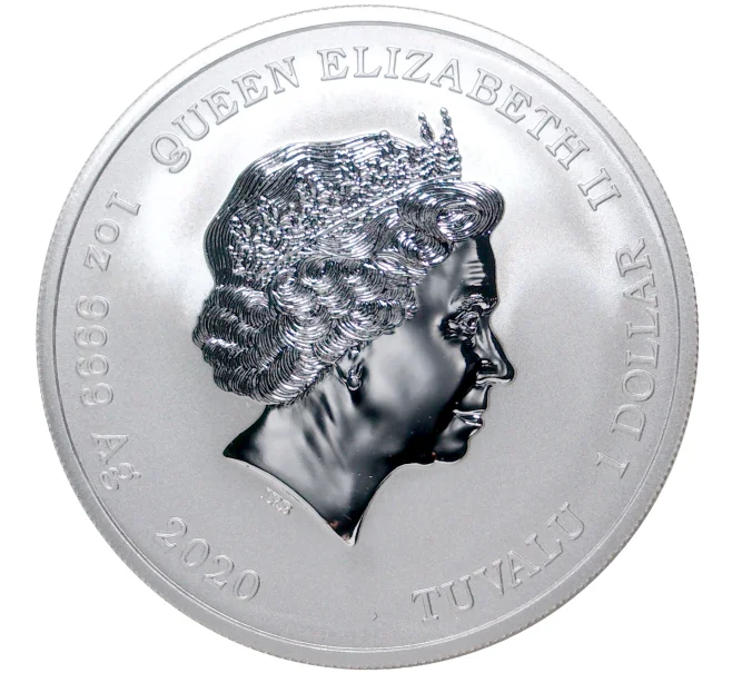 Монета 1 доллар 2020 года Тувалу «Джеймс Бонд — Агент 007» (Артикул M2-34355)