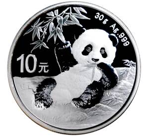 10 юаней 2020 года Китай «Панда»