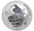 Монета 1 унция 2020 года Южная Корея «Тхэквондо» (Артикул M2-48907)