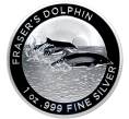 Монета 1 доллар 2021 года Австралия «Дельфин Фрейзера» (Артикул M2-48909)