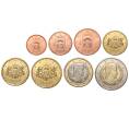 Набор монет Евро 2014 года Латвия (Артикул M3-0051)