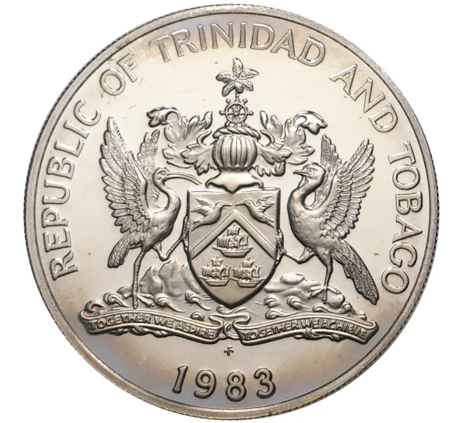 Монета 50 центов 1983 года Тринидад и Тобаго (Артикул M2-48973)