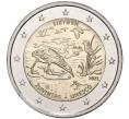 Монета 2 евро 2021 года Литва «Биосферный заповедник Жувинтас» (Артикул M2-49132)