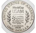 Монета 1 доллар 1994 года S США «Чемпионат мира по футболу 1994 в США» (Артикул M2-49150)