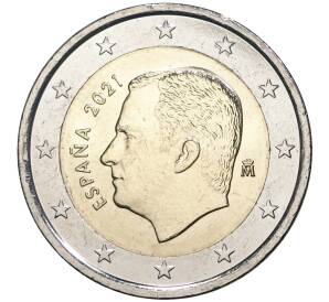 2 евро 2021 года Испания — Фото №1