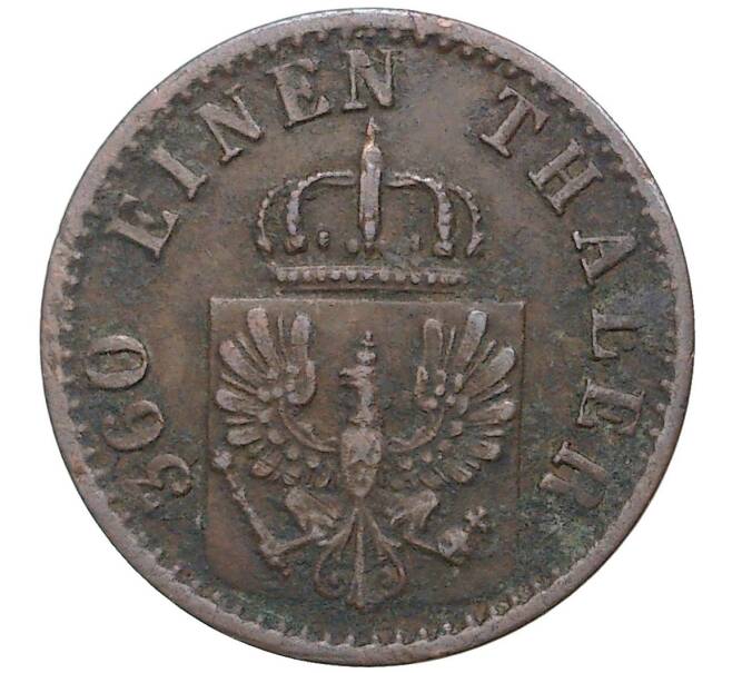 Монета 1 пфенниг 1873 года С Пруссия (Артикул M2-49176)