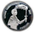 Монета 5 долларов 1999 года Либерия «XXVII летние Олимпийские игры 2000 в Сиднее» (Артикул M2-49287)