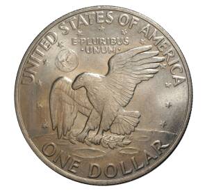 1 доллар 1972 года Эйзенхауэр — Фото №2