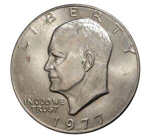 1 доллар 1977 года Эйзенхауэр — Фото №1