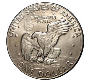 1 доллар 1977 года D Эйзенхауэр — Фото №2