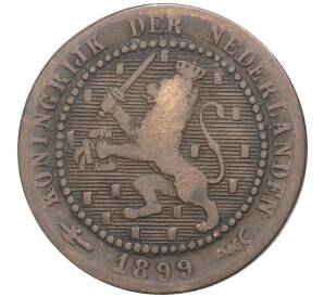 1 цент 1899 года Нидерланды
