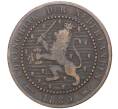 Монета 1 цент 1880 года Нидерланды (Артикул M2-49344)