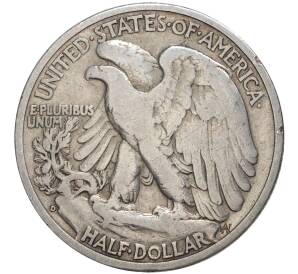 1/2 доллара (50 центов) 1942 года D США