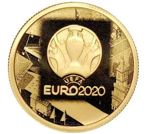 50 рублей 2021 года СПМД «Чемпионат Европы по футболу УЕФА 2020»