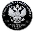 Монета 3 рубля 2021 года СПМД «Чемпионат Европы по футболу УЕФА 2020» (Артикул M1-38666)